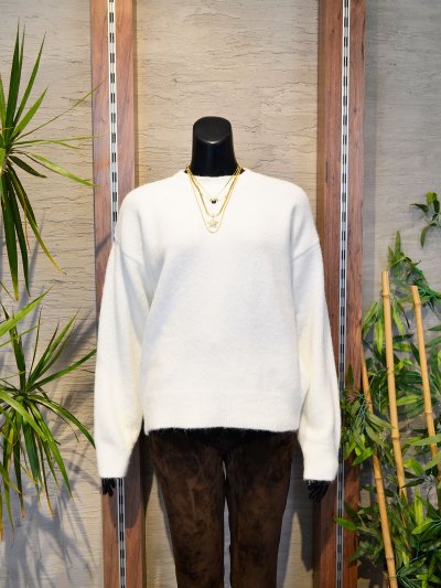 10640 Yumoş Dokulu Triko Kazak