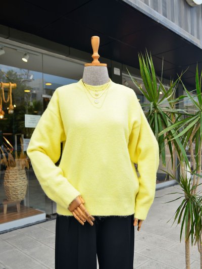 Yumoş Dokulu Triko Kazak