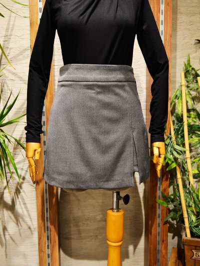 5179 Yırtmaçlı Şort Etek