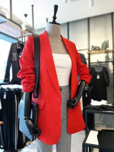 Kolu Büzgülü Ceket