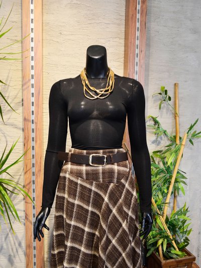 16641 Transparan Bluz