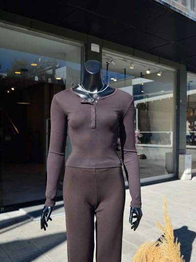 Çıtçıt Düğme Bluz