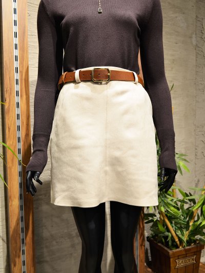 20093 Kemerli Süet Etek