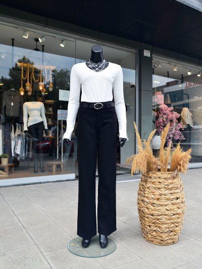 Kemerli Palazzo Pantolon