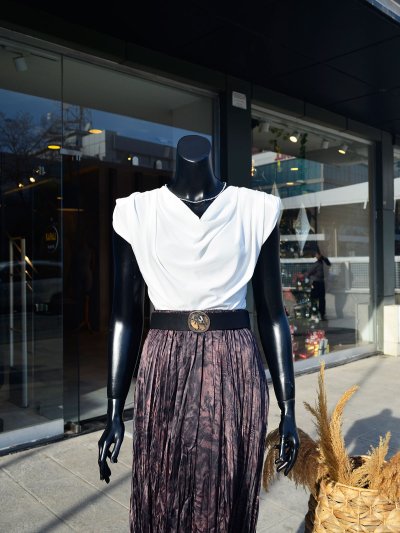 4200 Vatkalı Degaje Bluz