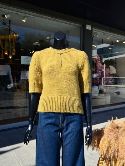 Kısa Kol Triko Kazak