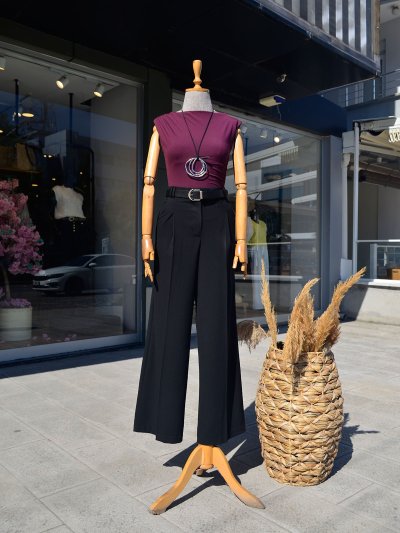 Arkası Lastikli Pantolon