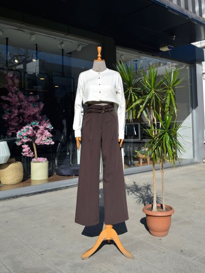 Kemerli Pantolon