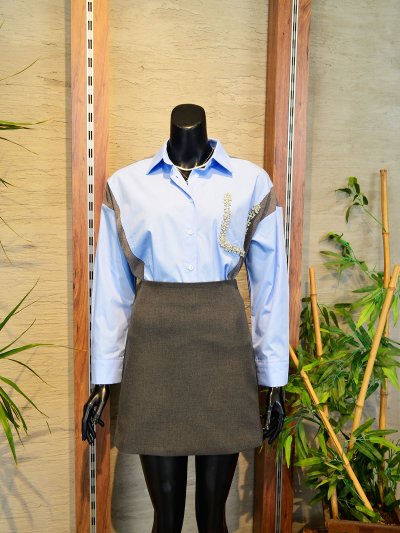 9029 Taşlı Gömlek