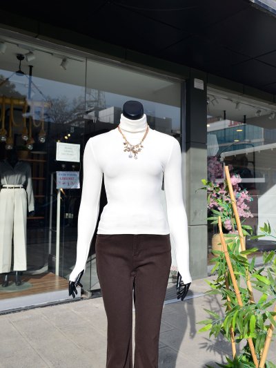 Balıkçı Yaka Bluz