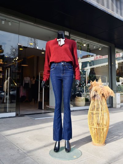 Flare Jean Pantolon