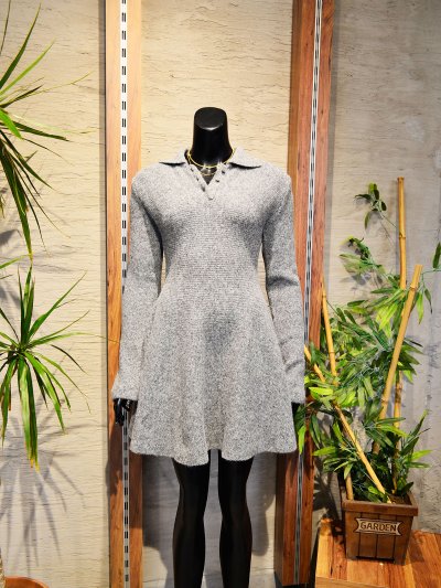 90264 Peplum Triko Elbise