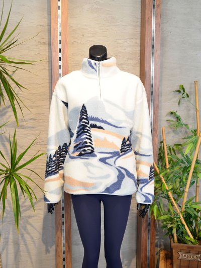 22809 Desenli Peluş Sweat