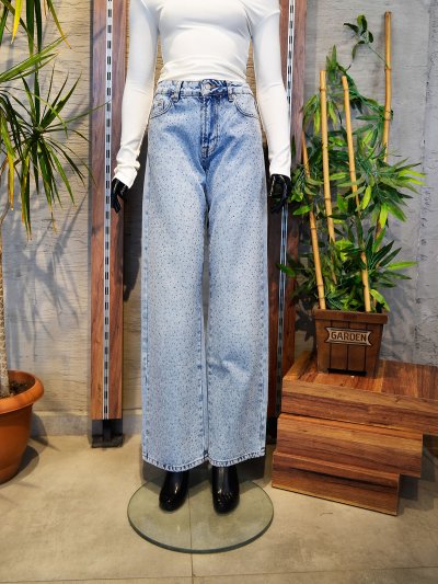 D928 Ön Droplu Jean Pantolon