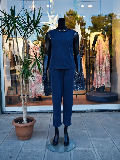 7272 SIFIR KOL BLUZ PANTOLON MODAL TAKIM