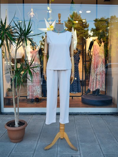 7272 SIFIR KOL BLUZ PANTOLON MODAL TAKIM