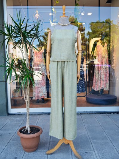 7341 JAKARLI ASKILI BLUZ PANTOLON TAKIM