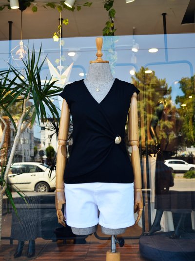 32901 KRUVAZE YK AKSESUARLI TSHİRT