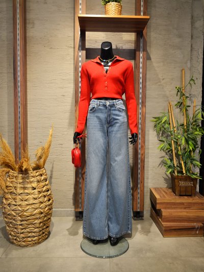 72377 ŞANTUKLU KUMAŞ JEAN PANTOLON